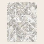 seamless pattern with graphic geometric stripes Poster Gallery Image 4