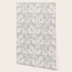 seamless pattern with graphic geometric stripes Wallpaper Gallery Image 2