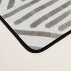 seamless pattern with graphic geometric stripes Desk Mat Gallery Image 4