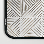 seamless pattern with graphic geometric stripes Laptop Sleeve Gallery Image 3