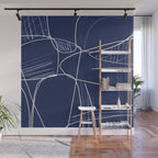 Minimal Abstract Line Art 14 Wall Mural Gallery Image 1