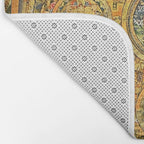 Buddhist Gold Avalokiteshvara Mandala Thangka Bath Mat Gallery Image 2