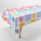 Check mate - sunshine  Tablecloth Gallery Image 1