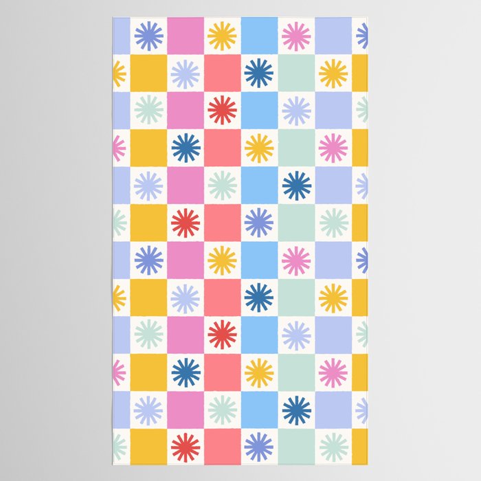 Check mate - sunshine  Tablecloth Gallery Image 2