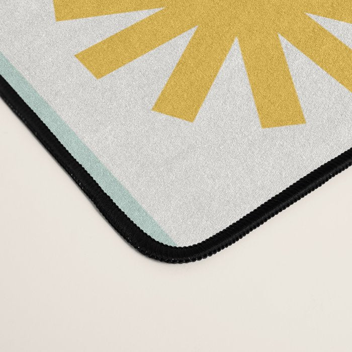 Check mate - sunshine  Desk Mat Gallery Image 4