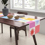 Check mate - sunshine  Table Runner Gallery Image 2