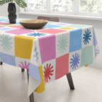 Check mate - sunshine  Tablecloth Gallery Image 3