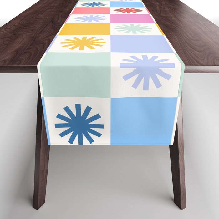 Check mate - sunshine  Table Runner Gallery Image 1