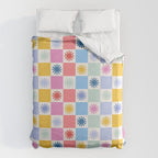 Check mate - sunshine  Duvet Cover Gallery Image 6