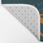 "Let Light Be A Sweet Rebellion In The Shadows" Bath Mat Gallery Image 2