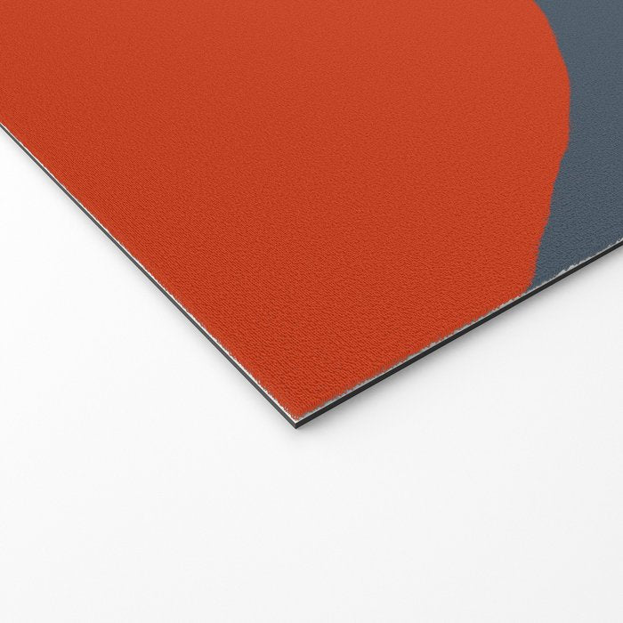 Bauhaus Reflection Number 1 - Navy Colors  Welcome Mat Gallery Image 2