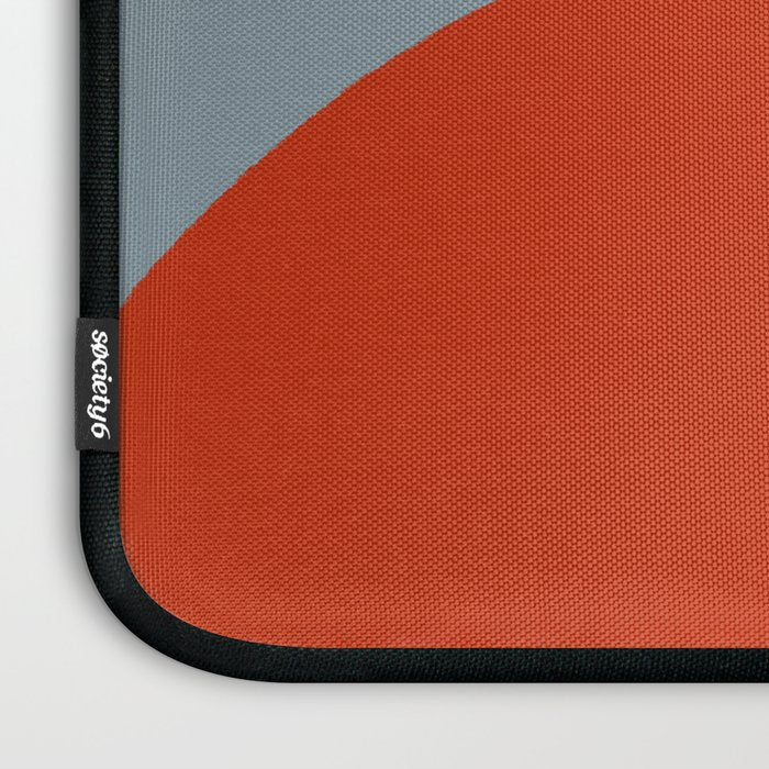 Bauhaus Reflection Number 1 - Navy Colors  Laptop Sleeve Gallery Image 3