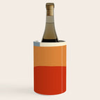 Bauhaus Reflection Number 1 - Navy Colors  Wine Chiller Gallery Image 1