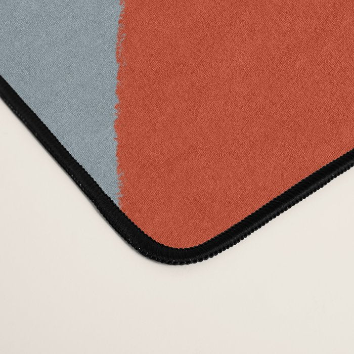 Bauhaus Reflection Number 1 - Navy Colors  Desk Mat Gallery Image 4