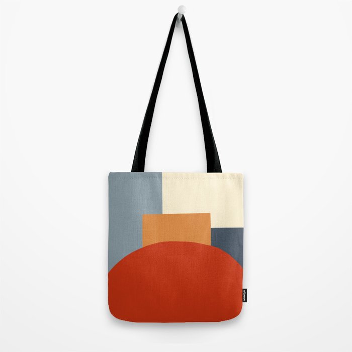 Bauhaus Reflection Number 1 - Navy Colors  Tote Bag Gallery Image 2