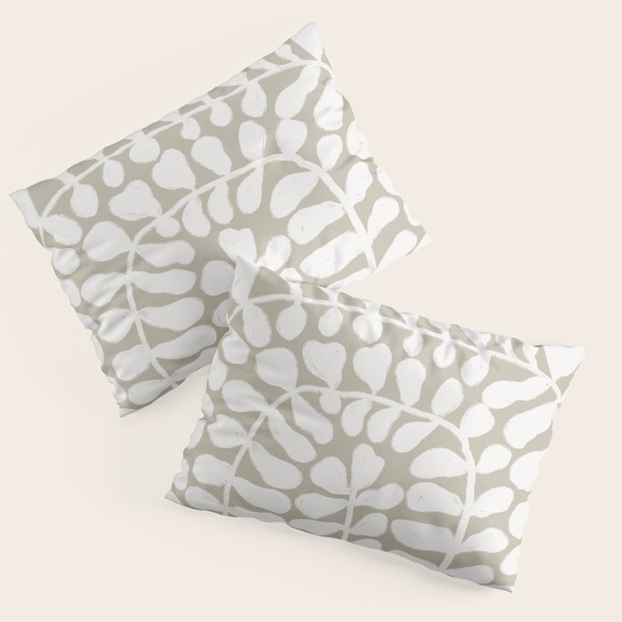 One Hundred-Leaved Plant #3 Pillow Sham Gallery Image 1