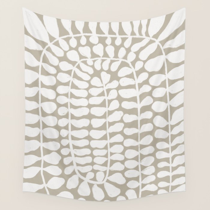 One Hundred-Leaved Plant #3 Wall Tapestry Gallery Image 4