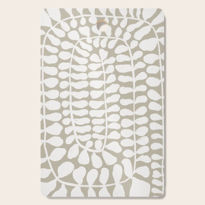 One Hundred-Leaved Plant #3 Cutting Board Gallery Image 1
