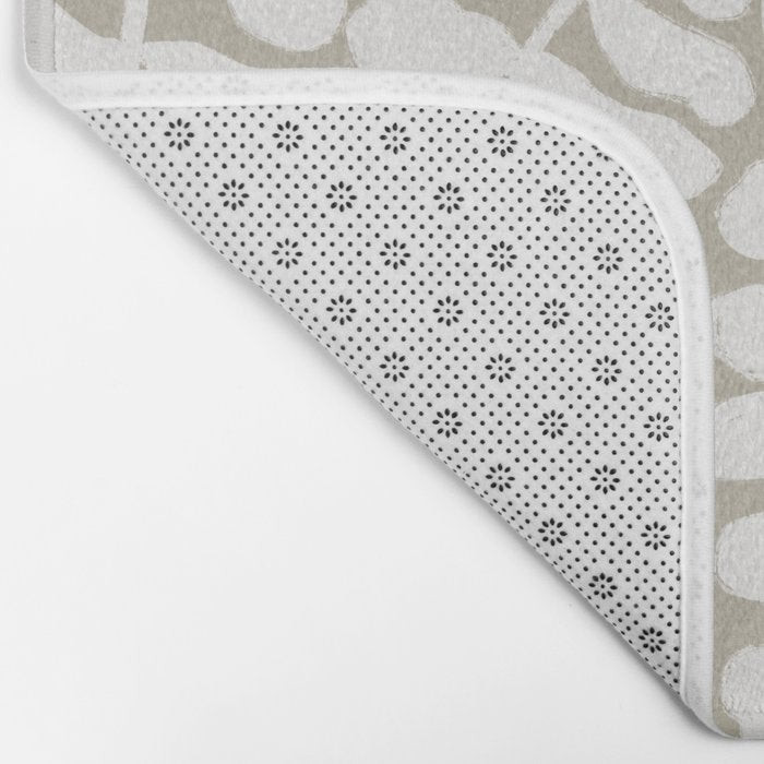 One Hundred-Leaved Plant #3 Bath Mat Gallery Image 2