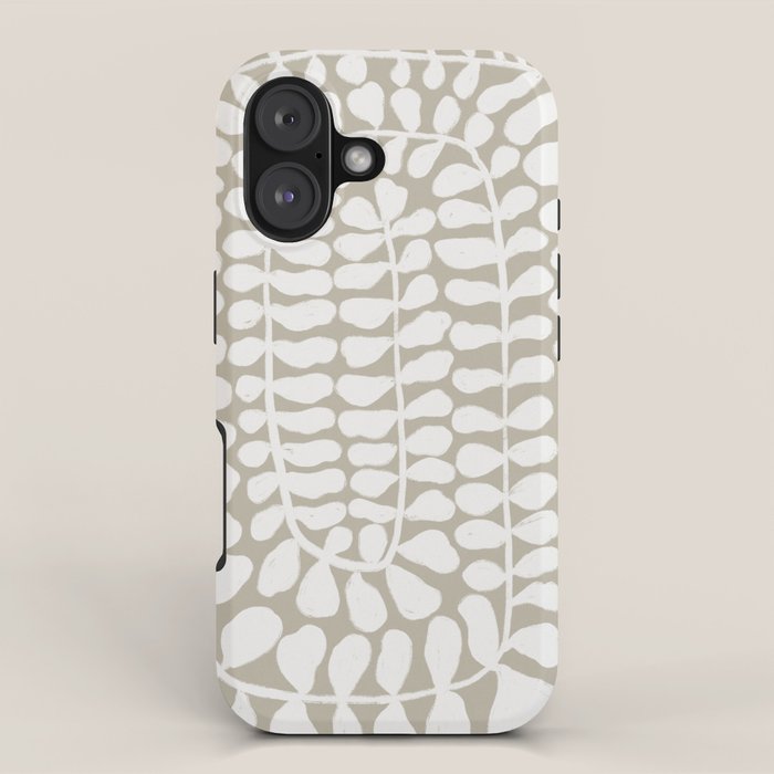 One Hundred-Leaved Plant #3 iPhone Case Gallery Image 1
