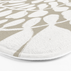 One Hundred-Leaved Plant #3 Bath Mat Gallery Image 3