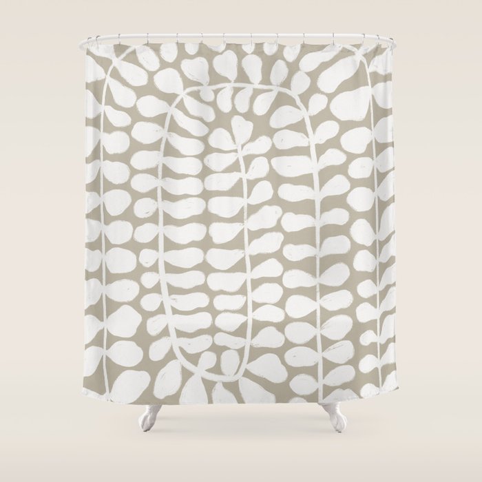 One Hundred-Leaved Plant #3 Shower Curtain Gallery Image 1