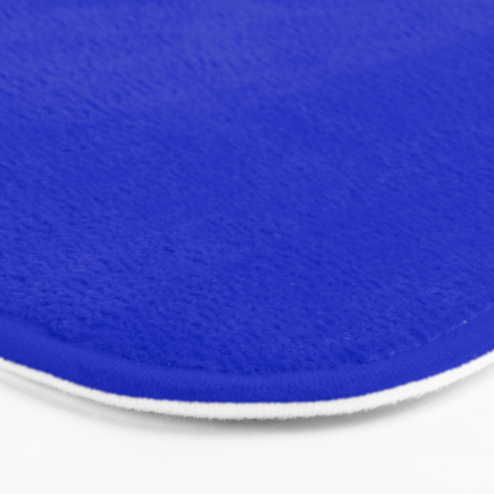 Solid Deep Cobalt Blue Color Bath Mat Gallery Image 3