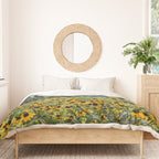Smoky Mountains Wildflower Nature Photography Duvet Cover Gallery Image 3