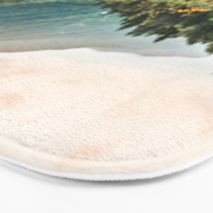 Smoky Mountains Wildflower Nature Photography Bath Mat Gallery Image 3