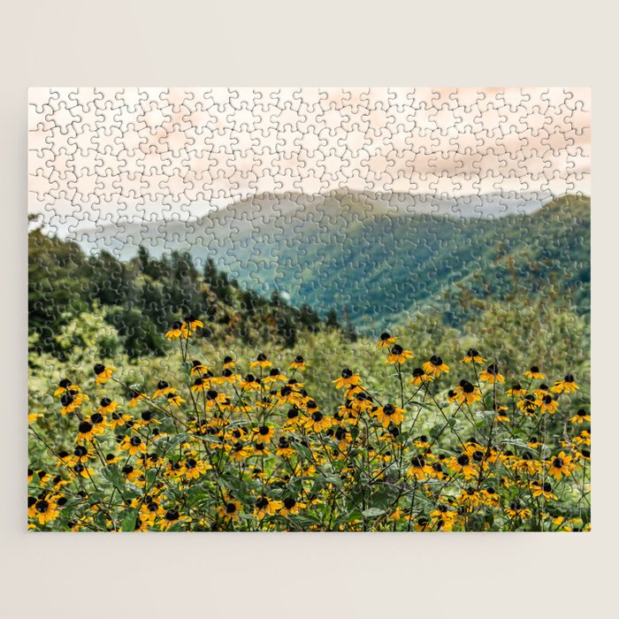 Smoky Mountains Wildflower Nature Photography Jigsaw Puzzle Gallery Image 1