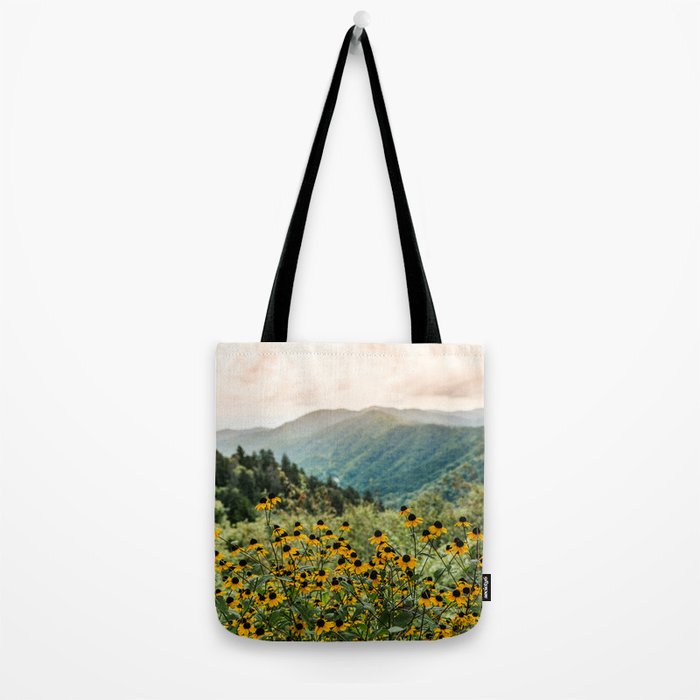 Smoky Mountains Wildflower Nature Photography Tote Bag Gallery Image 2