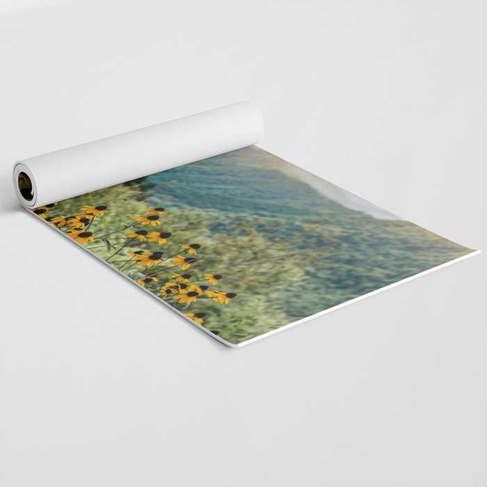 Smoky Mountains Wildflower Nature Photography Yoga Mat Gallery Image 2