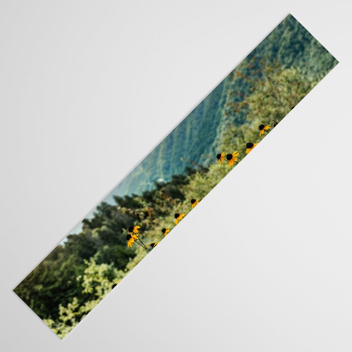 Smoky Mountains Wildflower Nature Photography Table Runner Gallery Image 3