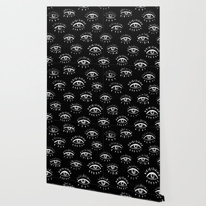 Evil Eye - Black and White Wallpaper Gallery Image 2