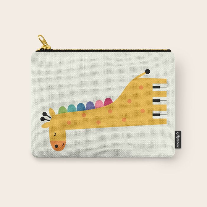 Giraffe Piano Carry All Pouch Gallery Image 1