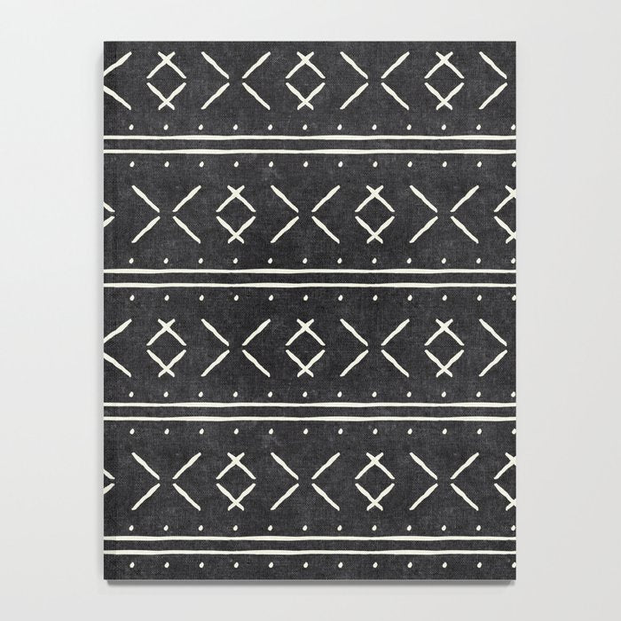 mud cloth stitch - onyx Notebook Gallery Image 4