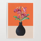 Flowers in Black Vase 4 Poster Gallery Image 4