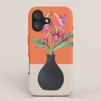 Flowers in Black Vase 4 iPhone Case Gallery Image 1