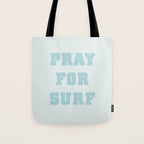 Pray For Surf Tote Bag Gallery Image 1