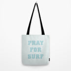 Pray For Surf Tote Bag Gallery Image 2