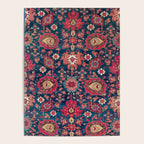Garahgozloo Hamadan West Persian Rug Fragment Poster Gallery Image 4