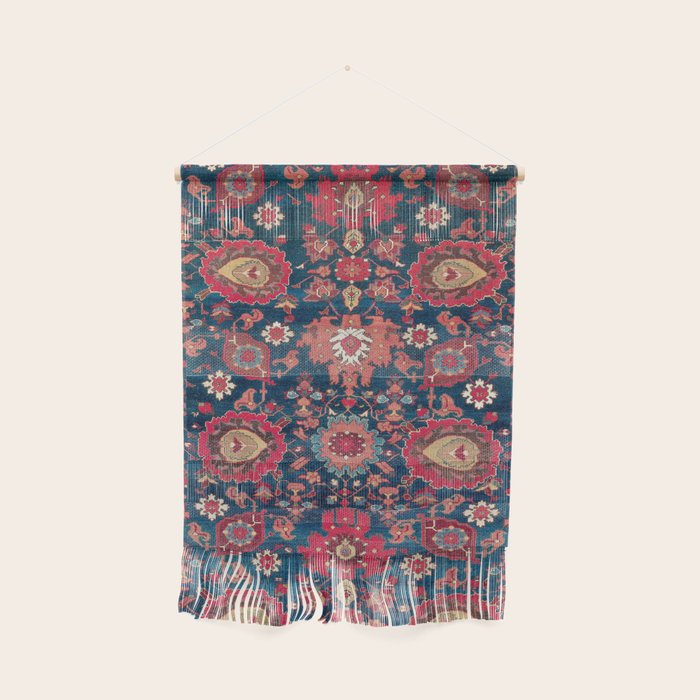 Garahgozloo Hamadan West Persian Rug Fragment Wall Hanging Gallery Image 1