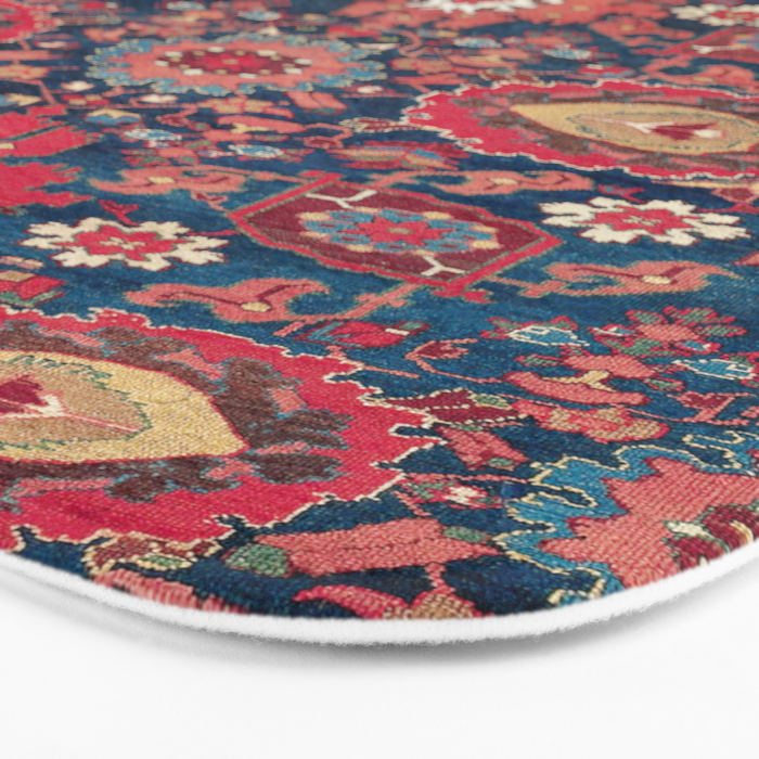 Garahgozloo Hamadan West Persian Rug Fragment Bath Mat Gallery Image 3