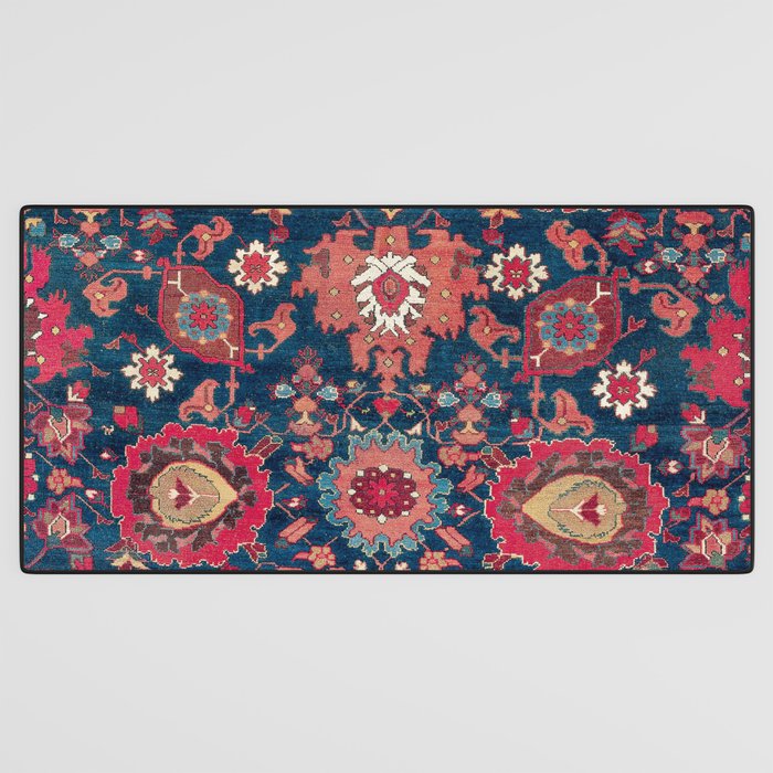 Garahgozloo Hamadan West Persian Rug Fragment Desk Mat Gallery Image 3