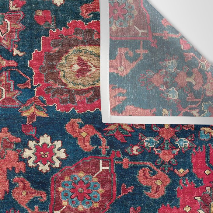 Garahgozloo Hamadan West Persian Rug Fragment Wall Tapestry Gallery Image 3