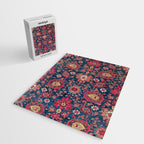 Garahgozloo Hamadan West Persian Rug Fragment Jigsaw Puzzle Gallery Image 2
