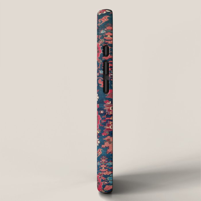 Garahgozloo Hamadan West Persian Rug Fragment iPhone Case Gallery Image 2