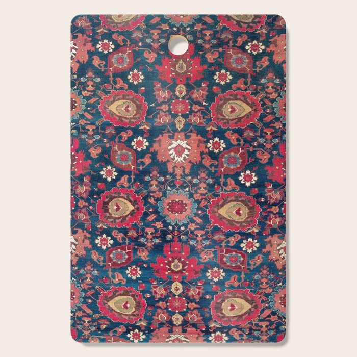 Garahgozloo Hamadan West Persian Rug Fragment Cutting Board Gallery Image 1