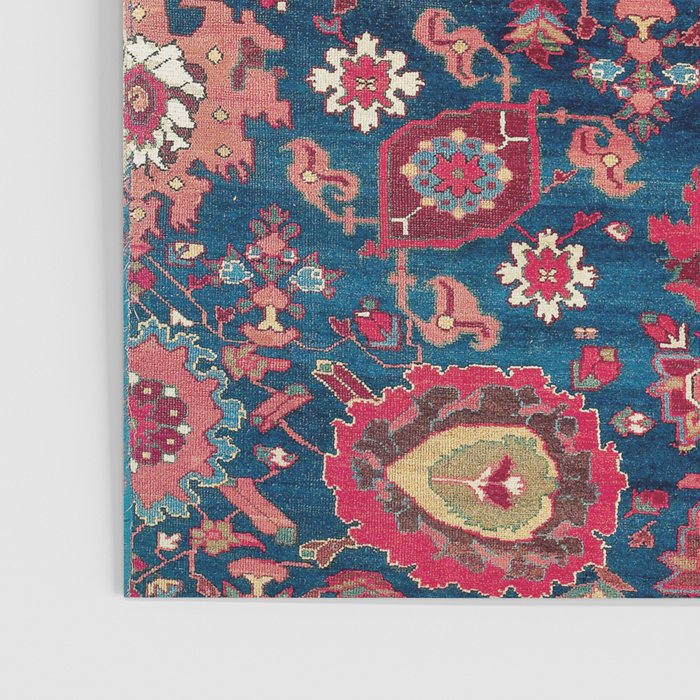 Garahgozloo Hamadan West Persian Rug Fragment Poster Gallery Image 3