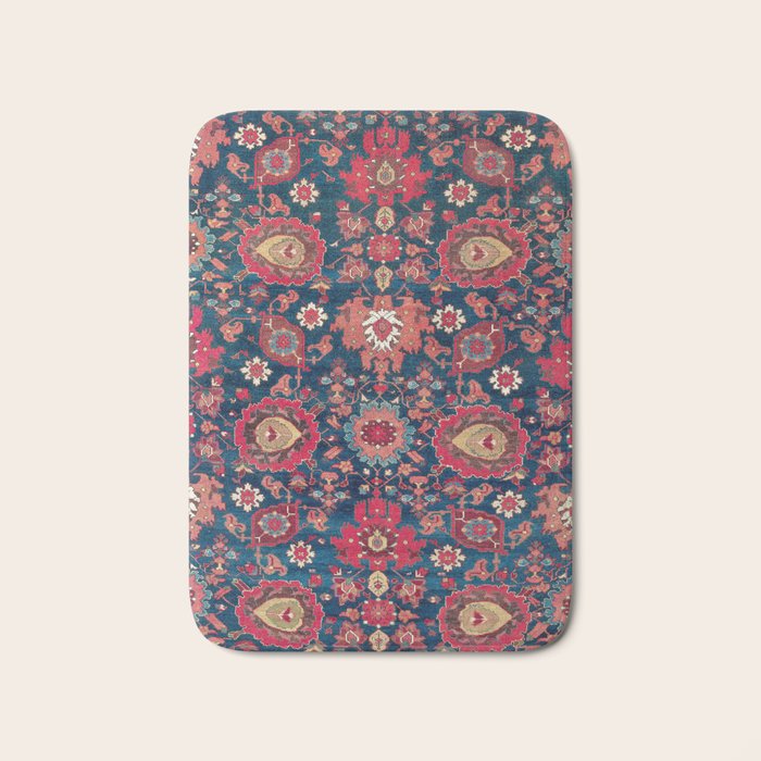 Garahgozloo Hamadan West Persian Rug Fragment Bath Mat Gallery Image 1